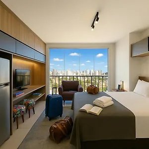2307 - Infinity Pool Studio, Allianz Front, Fully Equipped & Modern ! São Paulo